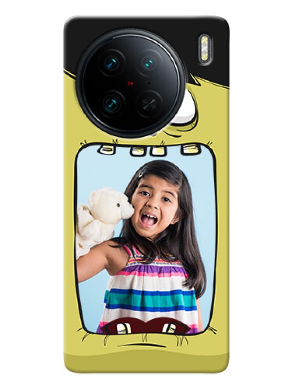 Custom Vivo X90 Pro 5G Mobile Covers: Cartoon monster back case Design