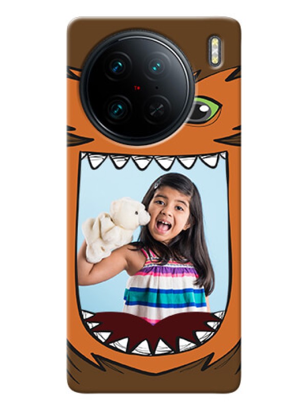 Custom Vivo X90 Pro 5G Phone Covers: Owl Monster Back Case Design