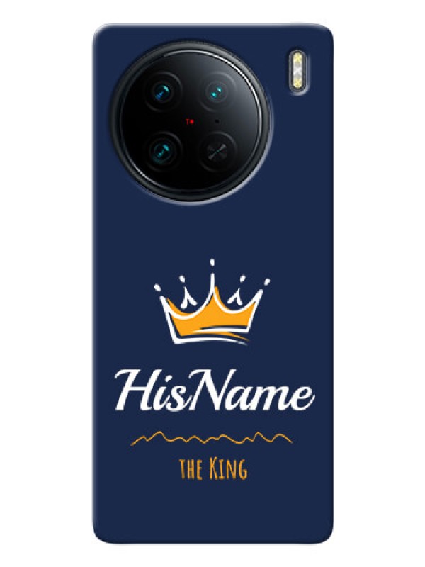 Custom Vivo X90 Pro 5G King Phone Case with Name