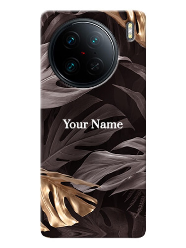 Custom Vivo X90 Pro 5G Mobile Back Covers: Wild Leaves digital paint Design