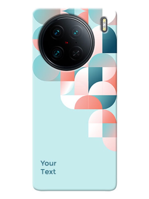 Custom Vivo X90 Pro 5G Back Covers: Stylish Semi-circle Pattern Design