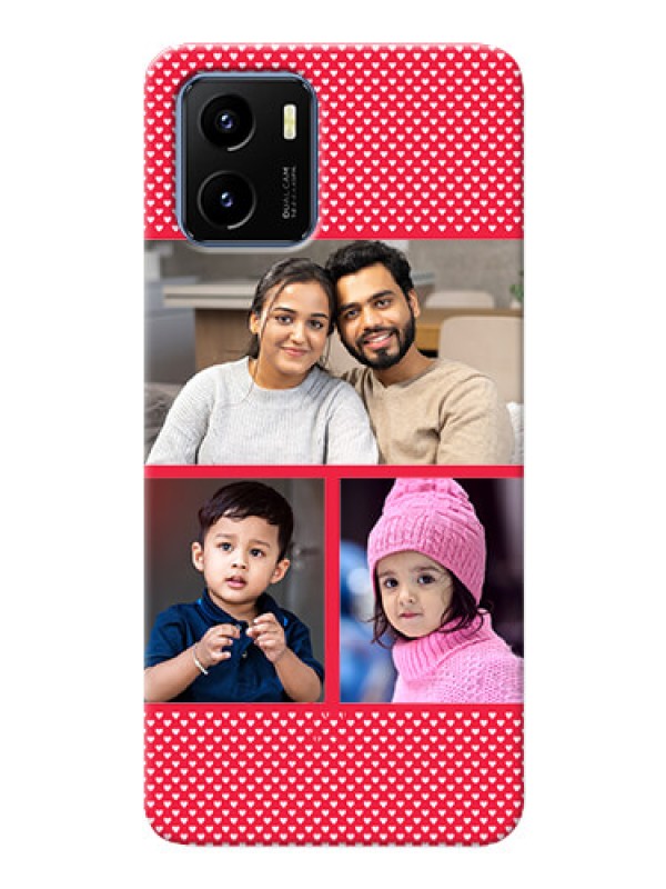 Custom Vivo Y01 mobile back covers online: Bulk Pic Upload Design