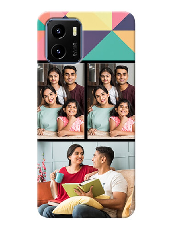 Custom Vivo Y01 personalised phone covers: Bulk Pic Upload Design