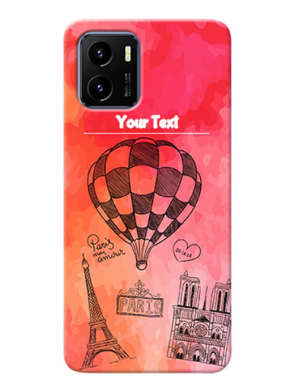 Custom Vivo Y01 Personalized Mobile Covers: Paris Theme Design