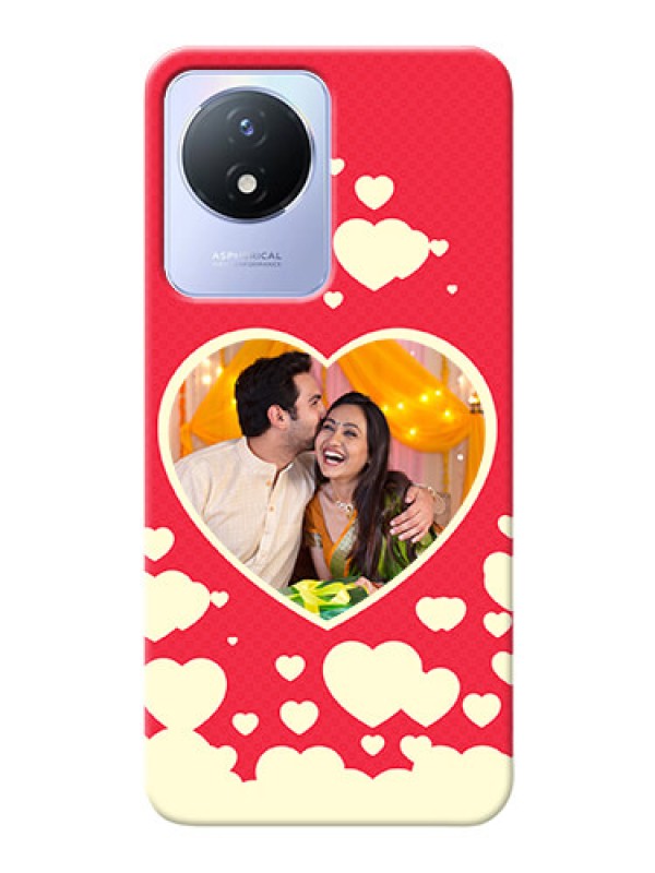 Custom Vivo Y02 Phone Cases: Love Symbols Phone Cover Design