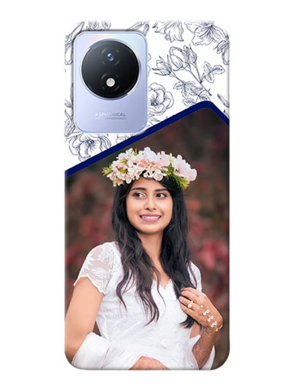 Custom Vivo Y02 Phone Cases: Premium Floral Design