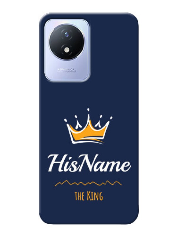 Custom Vivo Y02 King Phone Case with Name