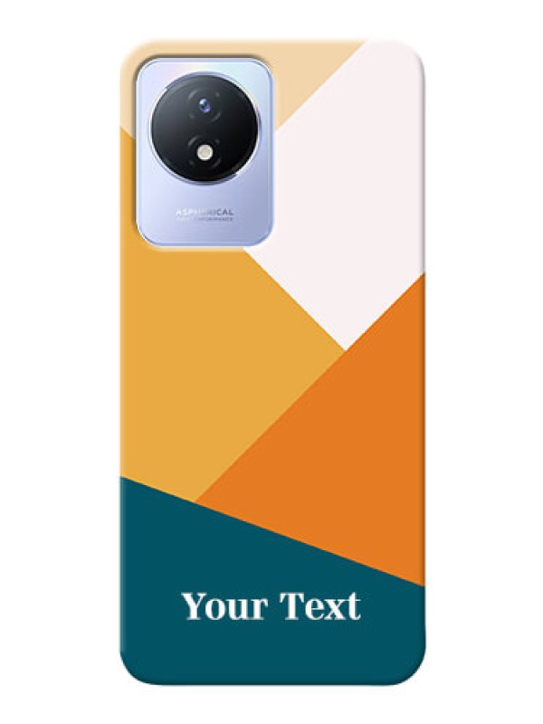 Custom Vivo Y02T Custom Phone Cases: Stacked Multi-colour Design