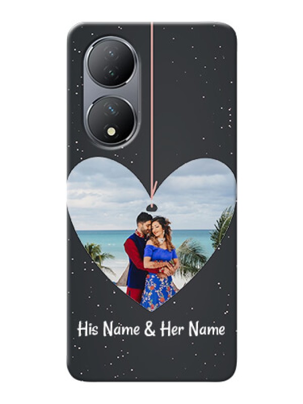 Custom Vivo Y100 custom phone cases: Hanging Heart Design