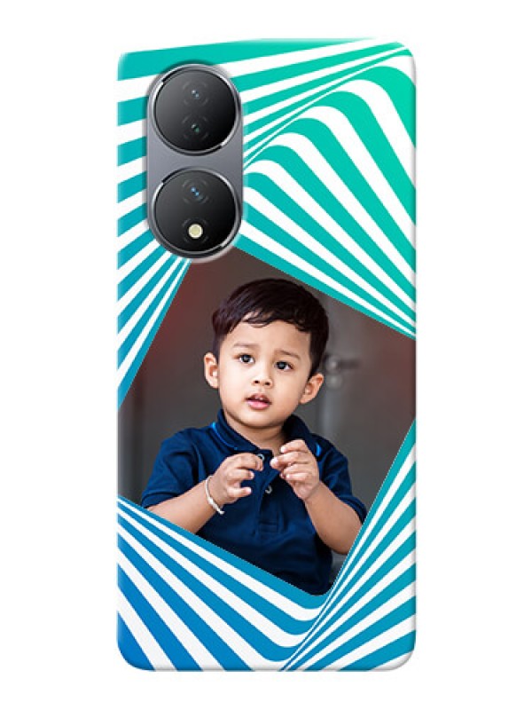 Custom Vivo Y100 Personalised Mobile Covers: Abstract Spiral Design