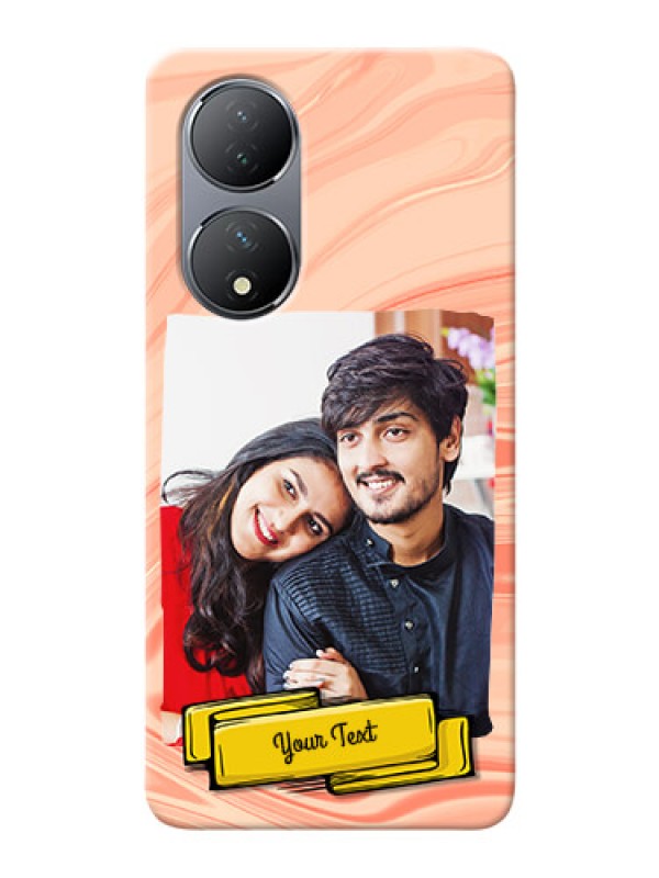 Custom Vivo Y100 Customized Phone Cases: Marble Texture Design