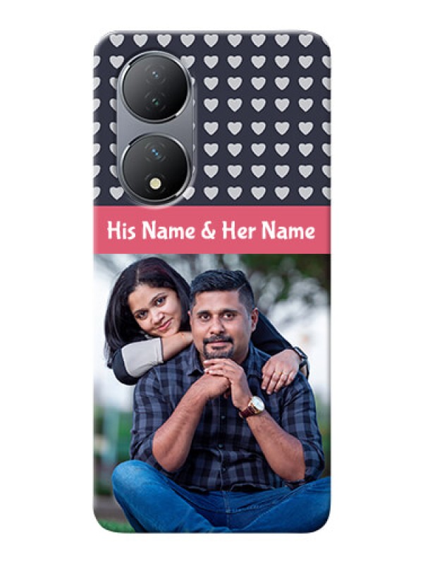 Custom Vivo Y100A Custom Mobile Case with Love Symbols Design