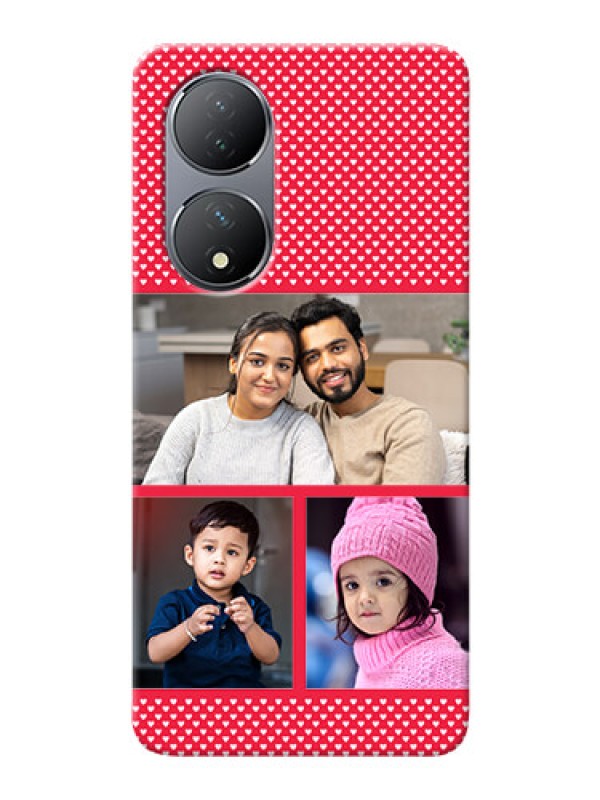 Custom Vivo Y100A mobile back covers online: Bulk Pic Upload Design