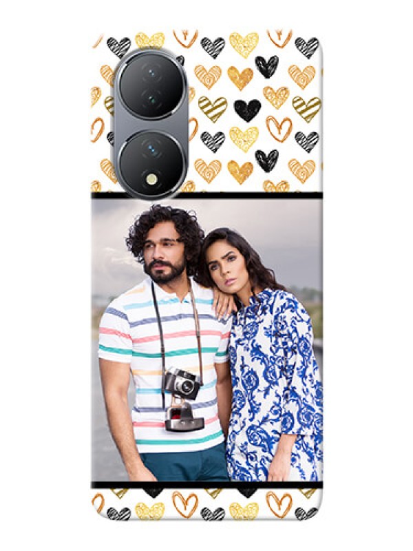 Custom Vivo Y100A Personalized Mobile Cases: Love Symbol Design