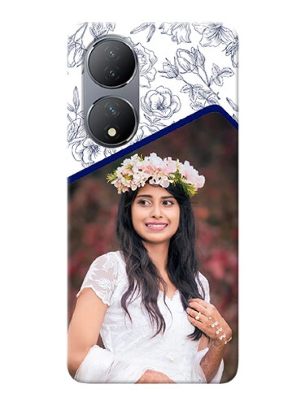 Custom Vivo Y100A Phone Cases: Premium Floral Design