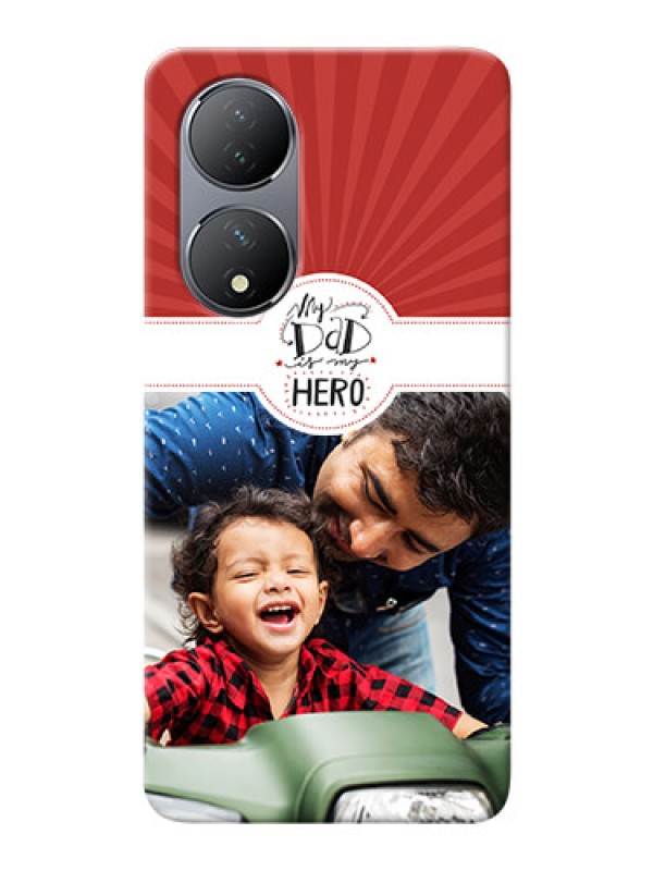 Custom Vivo Y100A custom mobile phone cases: My Dad Hero Design