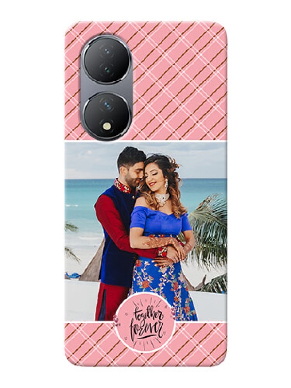 Custom Vivo Y100A Mobile Covers Online: Together Forever Design