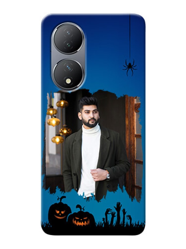 Custom Vivo Y100A mobile cases online with pro Halloween design 