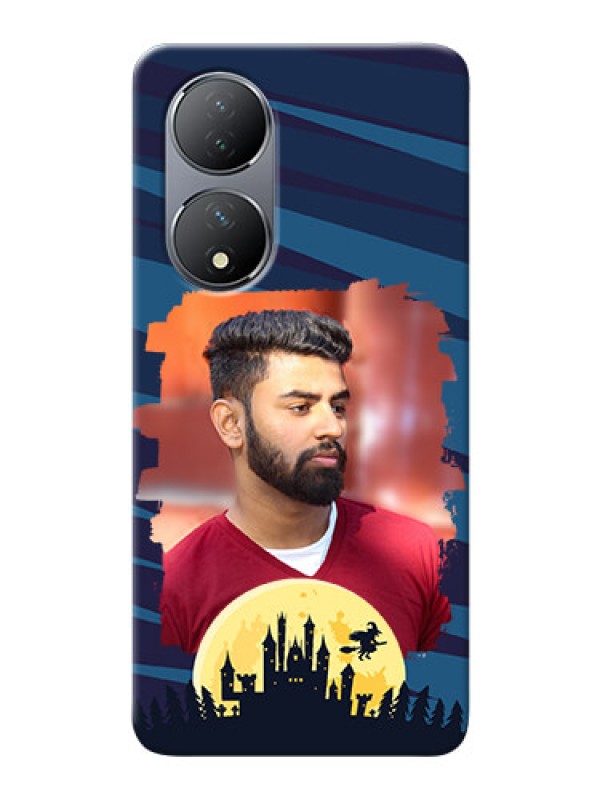 Custom Vivo Y100A Back Covers: Halloween Witch Design 