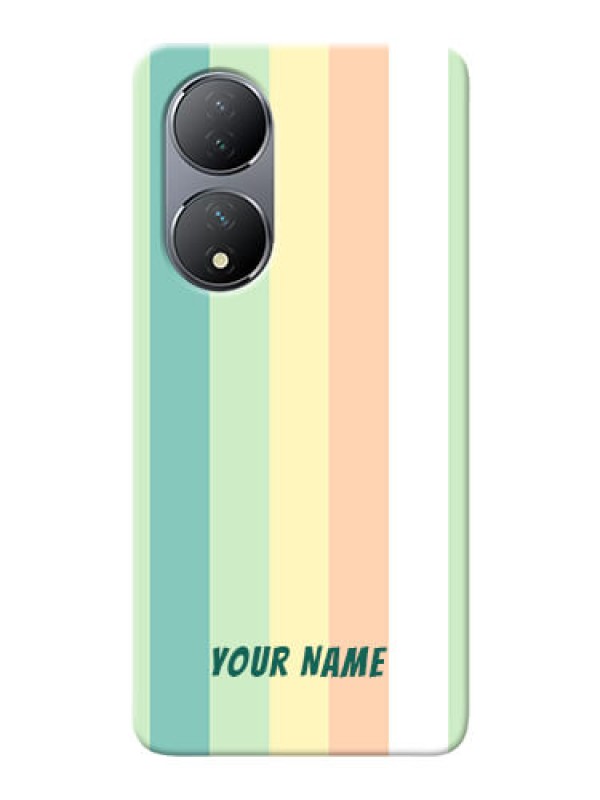 Custom Vivo Y100A Back Covers: Multi-colour Stripes Design