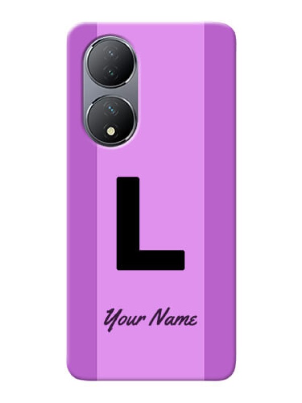 Custom Vivo Y100A Back Covers: Tri-color custom text Design