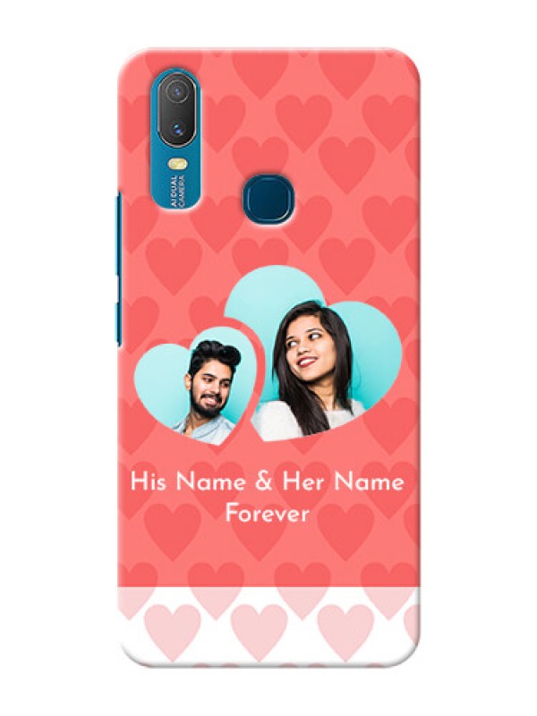 Custom Vivo Y11 personalized phone covers: Couple Pic Upload Design