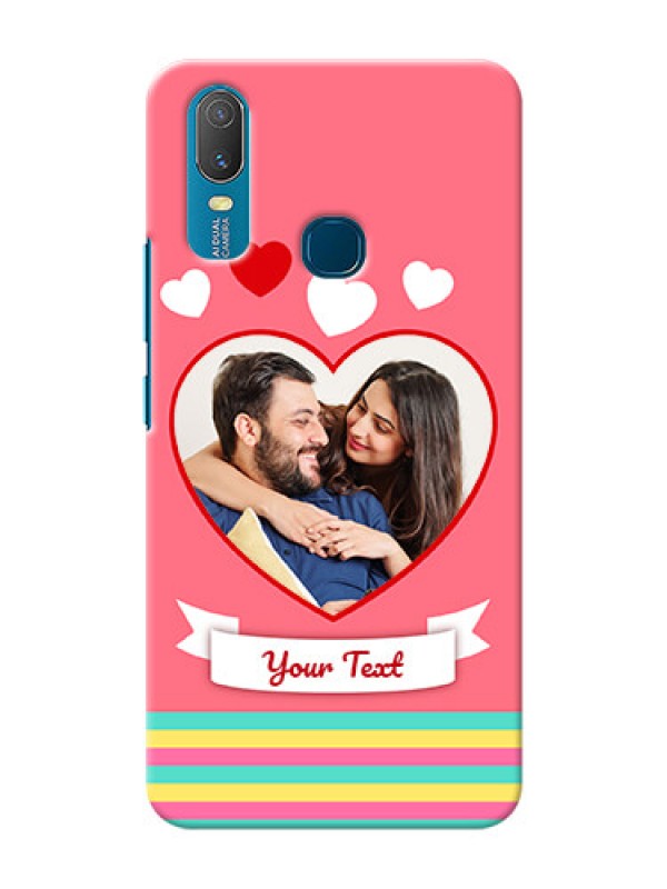 Custom Vivo Y11 Personalised mobile covers: Love Doodle Design
