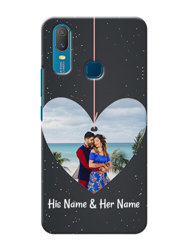 Custom Vivo Y11 custom phone cases: Hanging Heart Design