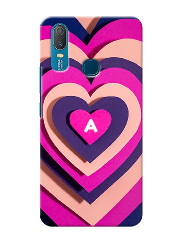 Custom Vivo Y11 Custom Mobile Case with Cute Heart Pattern Design