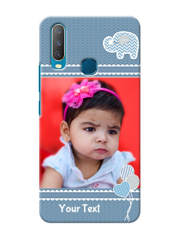 Custom Vivo Y12 Custom Phone Covers with Kids Pattern Design