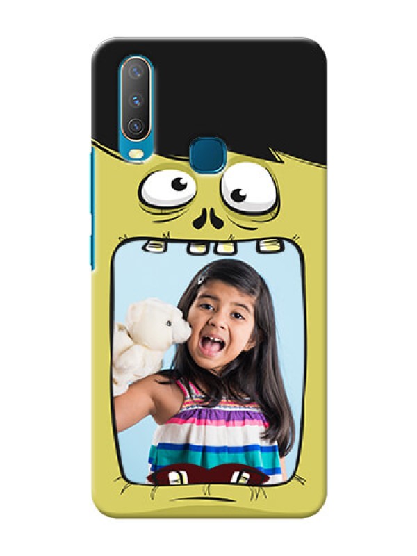 Custom Vivo Y12 Mobile Covers: Cartoon monster back case Design