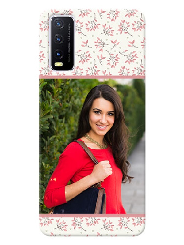 Custom Vivo Y12S Back Covers: Premium Floral Design