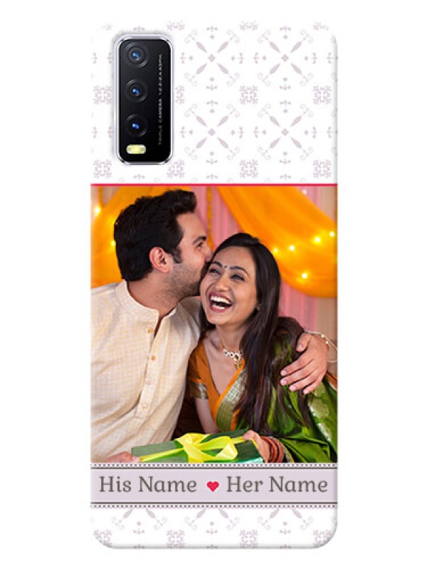 Custom Vivo Y12S Phone Cases with Photo and Ethnic Design