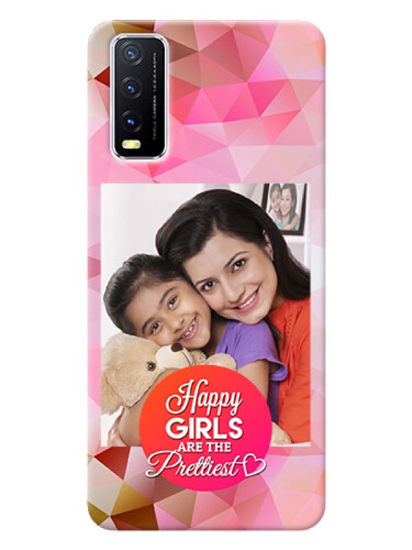 Custom Vivo Y12S Personalized Phone Covers: Abstract Triangle Design