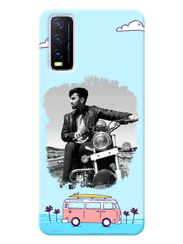Custom Vivo Y12S Mobile Covers Online: Travel & Adventure Design