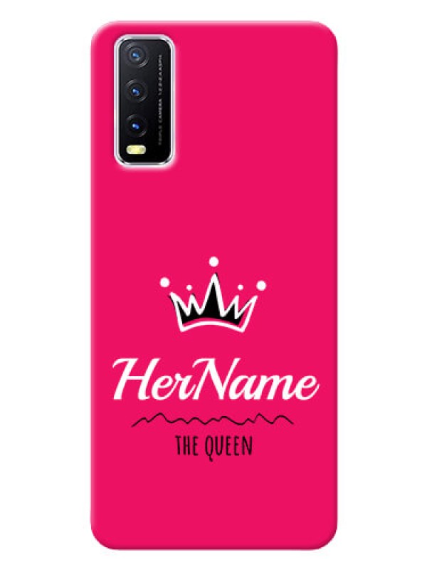 Custom Vivo Y12S Queen Phone Case with Name