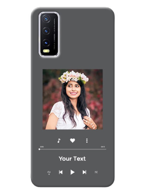 Custom Vivo Y12S Custom Mobile Case with Play The Music Design