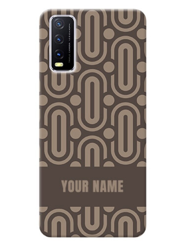 Custom Vivo Y12S Custom Phone Covers: Captivating Zero Pattern Design