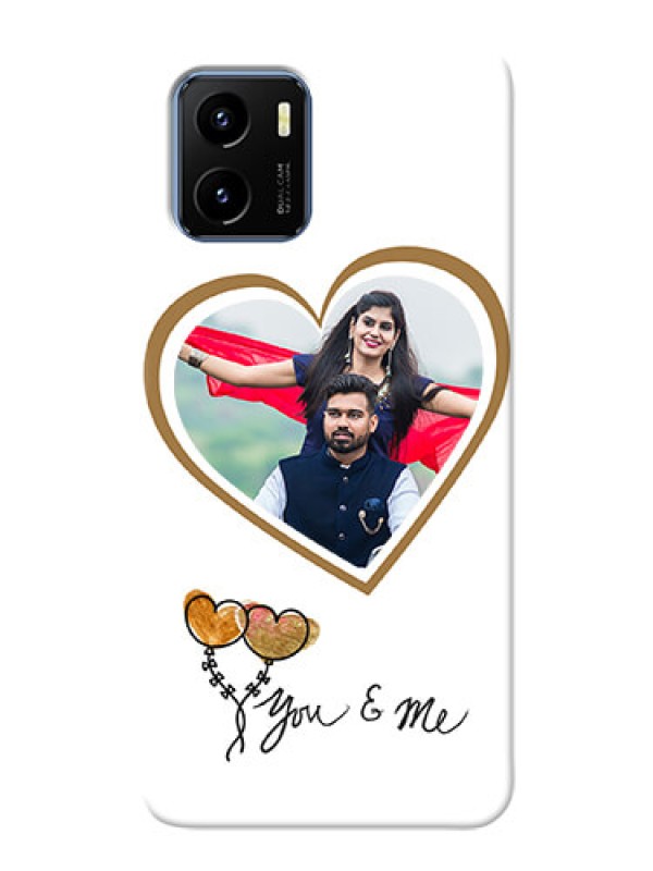 Custom Vivo Y15s customized phone cases: You & Me Design