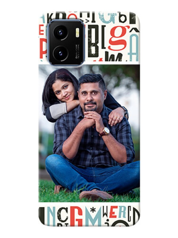 Custom Vivo Y15s custom mobile phone covers: Alphabet Design