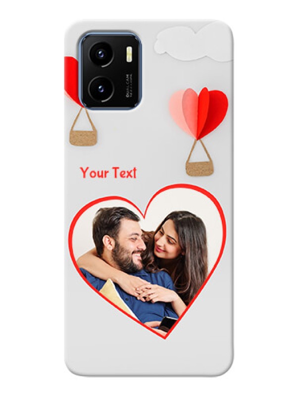 Custom Vivo Y15s Phone Covers: Parachute Love Design