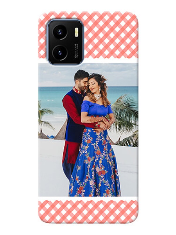 Custom Vivo Y15s custom mobile cases: Pink Pattern Design