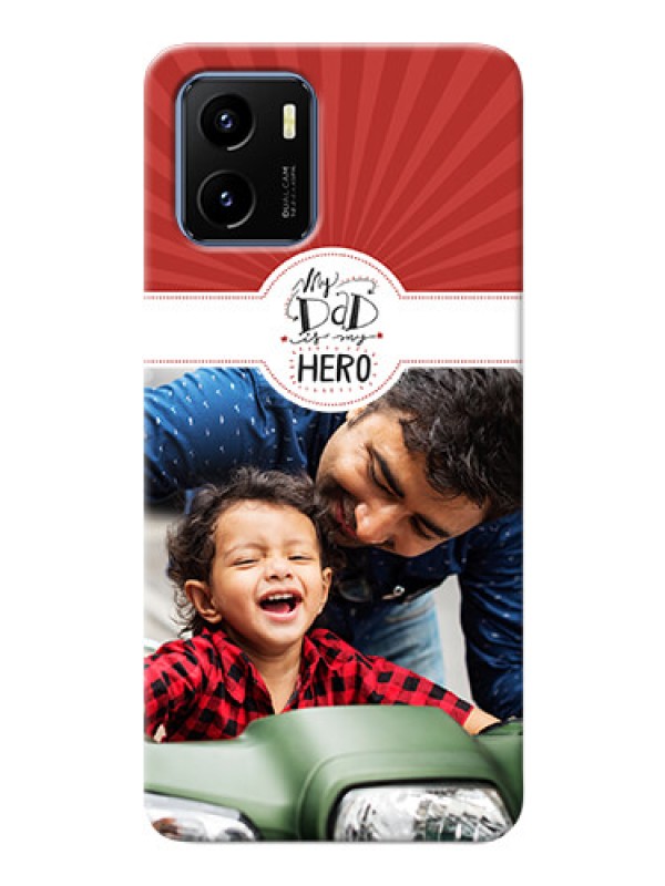 Custom Vivo Y15s custom mobile phone cases: My Dad Hero Design