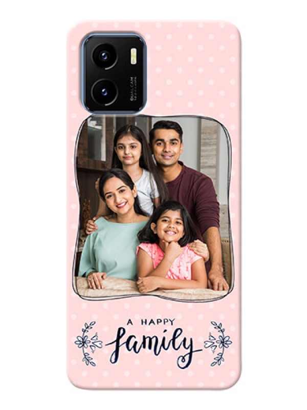 Custom Vivo Y15s Personalized Phone Cases: Family with Dots Design
