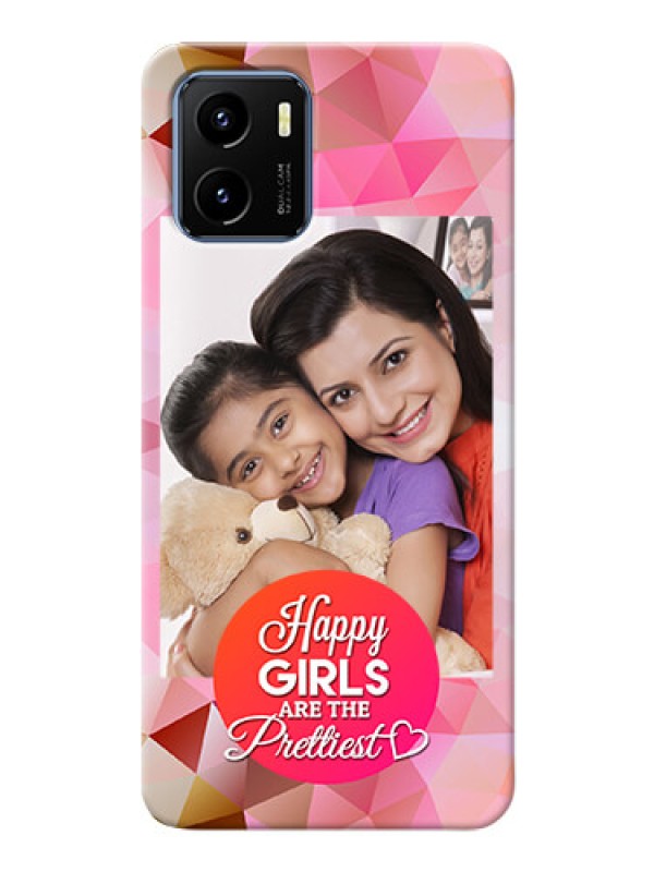 Custom Vivo Y15s Personalized Phone Covers: Abstract Triangle Design