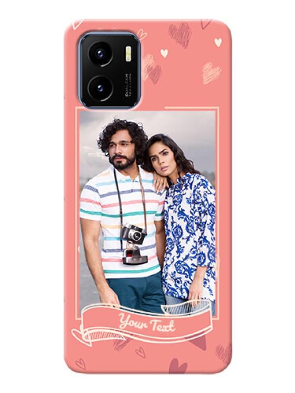 Custom Vivo Y15s custom mobile phone cases: love doodle art Design