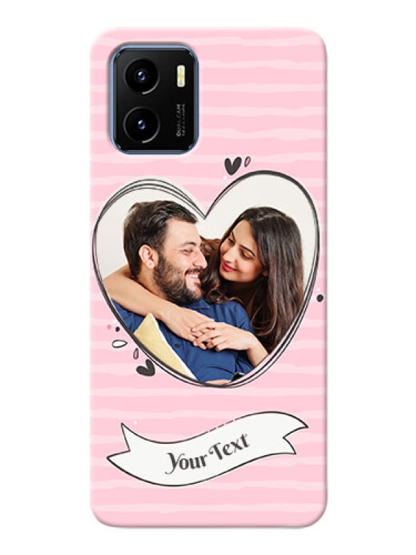 Custom Vivo Y15s custom mobile phone covers: Vintage Heart Design