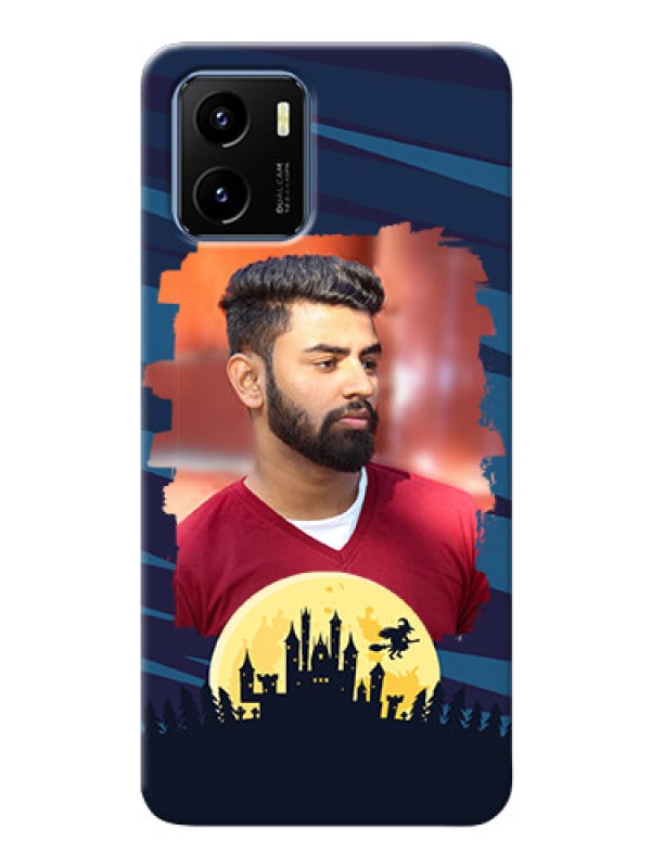 Custom Vivo Y15s Back Covers: Halloween Witch Design 