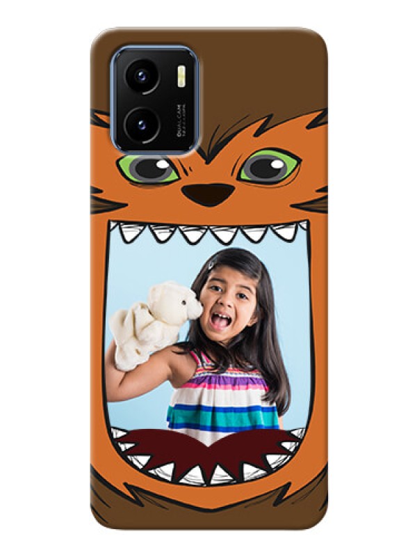 Custom Vivo Y15s Phone Covers: Owl Monster Back Case Design