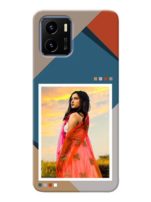 Custom Vivo Y15S Mobile Back Covers: Retro color pallet Design